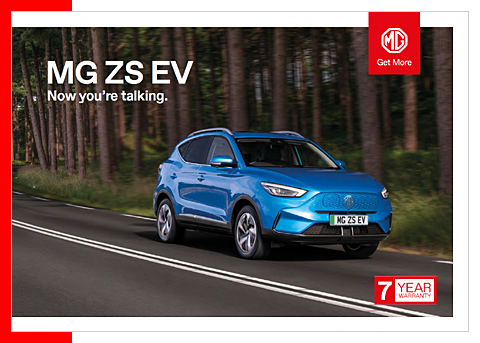 MG ZS EV brochure