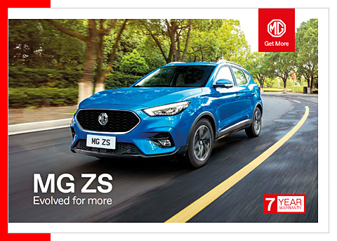 MG ZS brochure